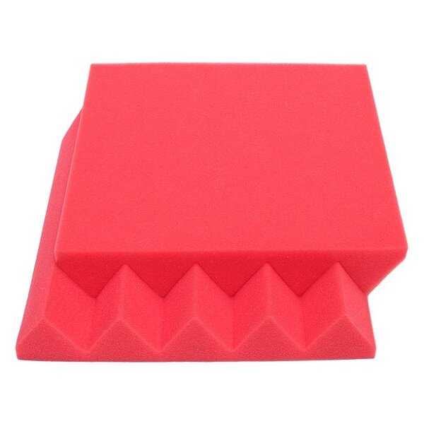 6 Pcs Acoustic Foam Panels 2x10x10 inch Soundproofing Studio Wedge Tiles for Home Sound Insulation