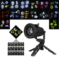 15 Patterns LED Projector Stage Light Party DJ Disco with Remote