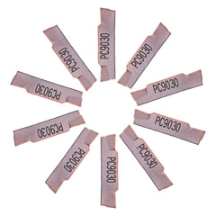 10pcs 2mm Carbide Insert for MGEHR/MGIVR Grooving Cut Off Tool Holder