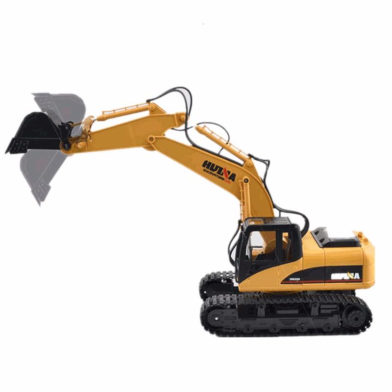 Toys 1550 15Channel 2.4G1/12RC Metal Excavator Charging RC Car