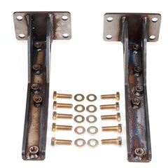 2PCS 1/4" Rear Bumper Bar Brackets Support Mount