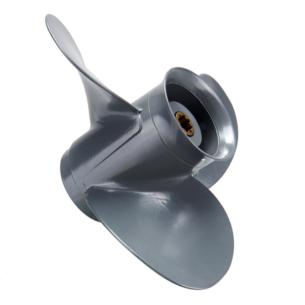 3 Blade Aluminum 9 1/4 x 10 Outboard Engine Propeller Prop for Honda 15-20HP