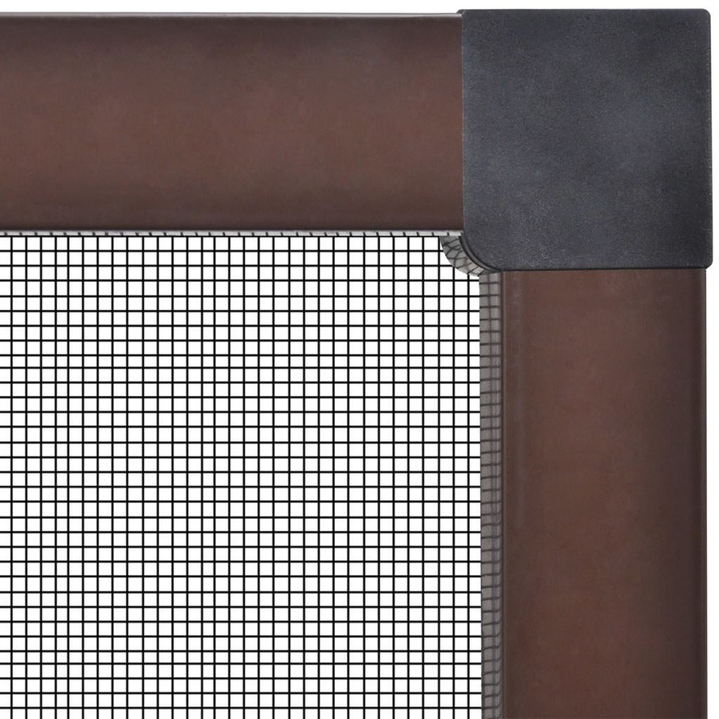 Insect Screen for Windows 39.4"x47.2" Brown
