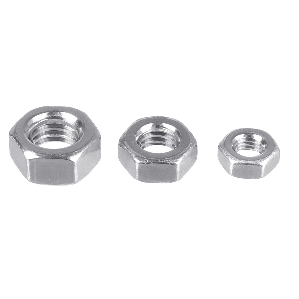 500pPCS Stainless Steel Hex Socket Cap Head Bolts Screws Nuts M3 M4 M5 304 Kit