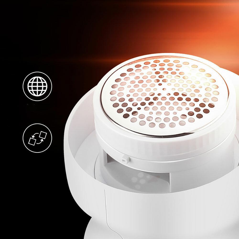 Mini Portable Lint Removers Dual Use 3-leaf Cutter Head 400mAh USB Charging Efficient Clothes Fabric Shaver