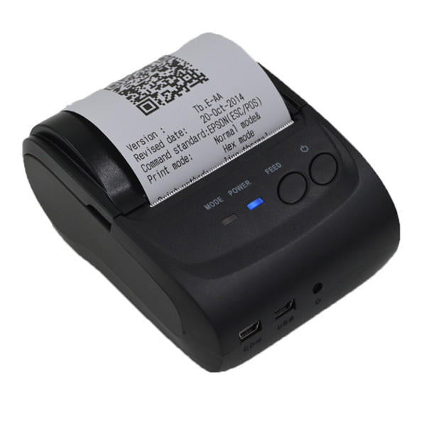 58mm Bluetooth Wireless Thermal Receipt Printer Support Windows Android IOS Mobile