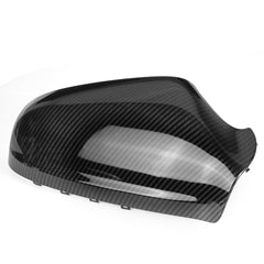 Carbon Fiber Look Door Wing Rearview Mirror Cover Rear View Caps