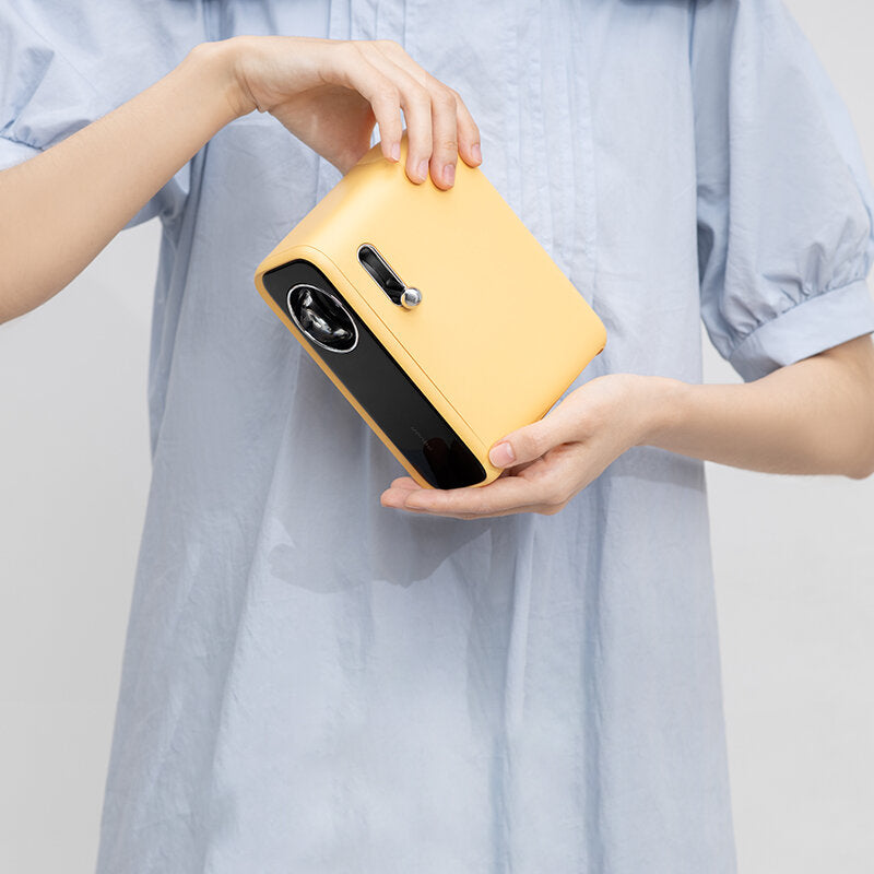Mini LED Projector Handheld Projection 1080P Supported 120Inch Screen Children Entertainment Home Theater