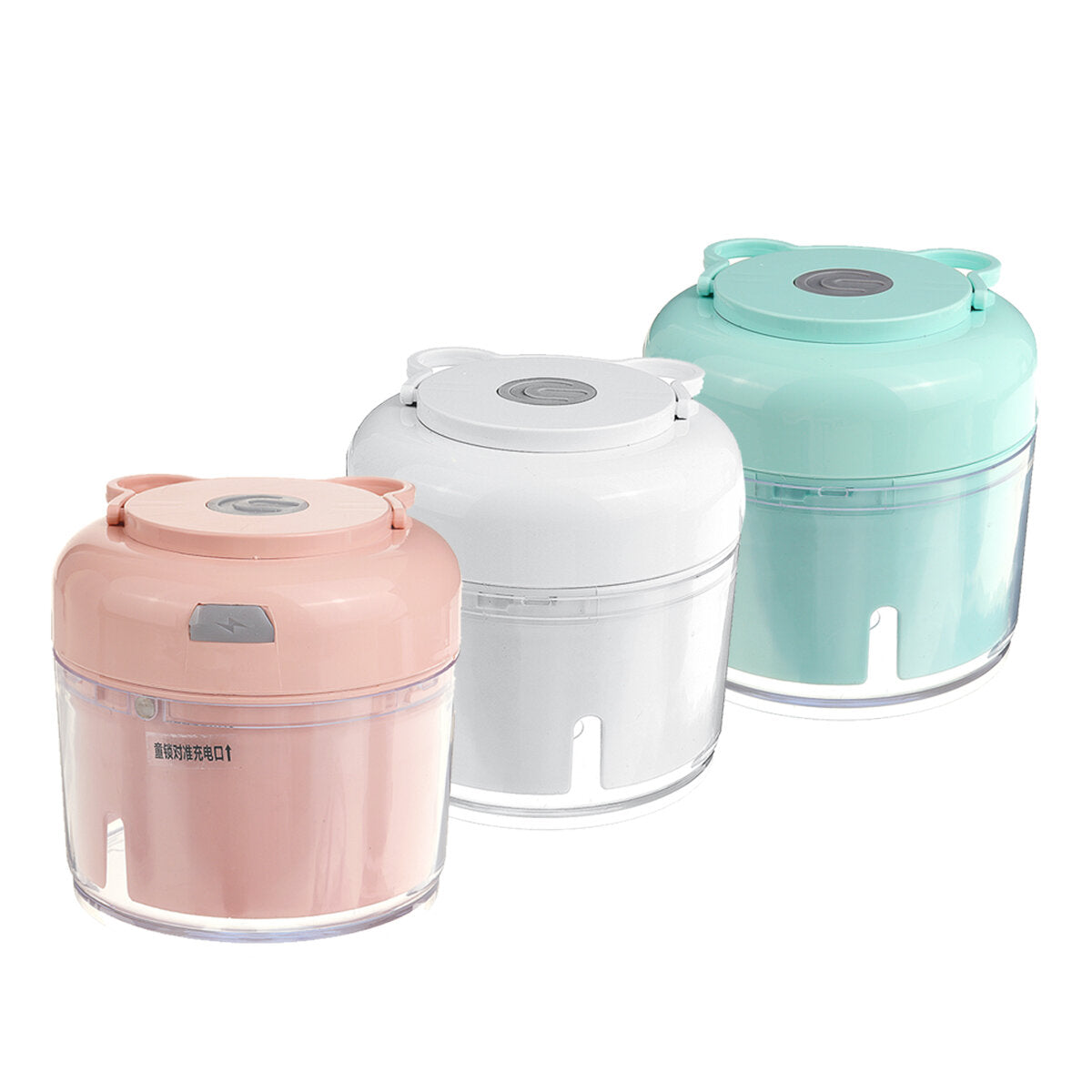 Electric Meat Garlic Grinder Wireless Mini Food Chopper Mincer Mixer USB Charging for Kitchen