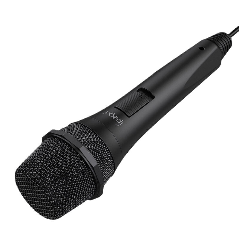 USB 2.0 Wired Gamepad Microphone Universal Karaoke Singing MIC for Nintend Switch PS4 Wii U