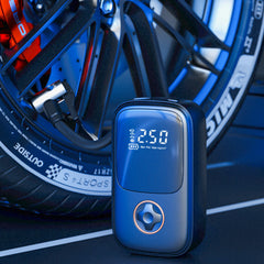 120W 1800mAh Car Tyre Inflator Pump Cordless Portable Digital Auto Inflatable Pump with LED Light