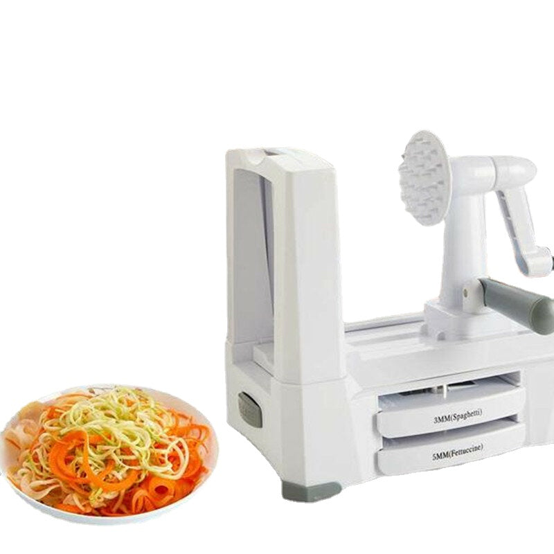 5 Blades in 1 Vegetable-spiralizer Stainless Steel with The Included Box
