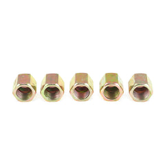 5Pcs 3/16" Copper Brake Line Pipe Fittings Female End Union Metric Nuts M10 x 1mm