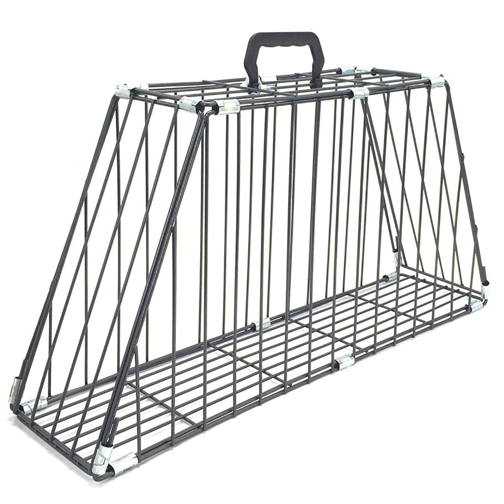 Iron Double-door Pet Cat Dog Grooming Restraint Easy Bath Cage Anti-grab Protect Owner Hair Dryer Pet Supplies