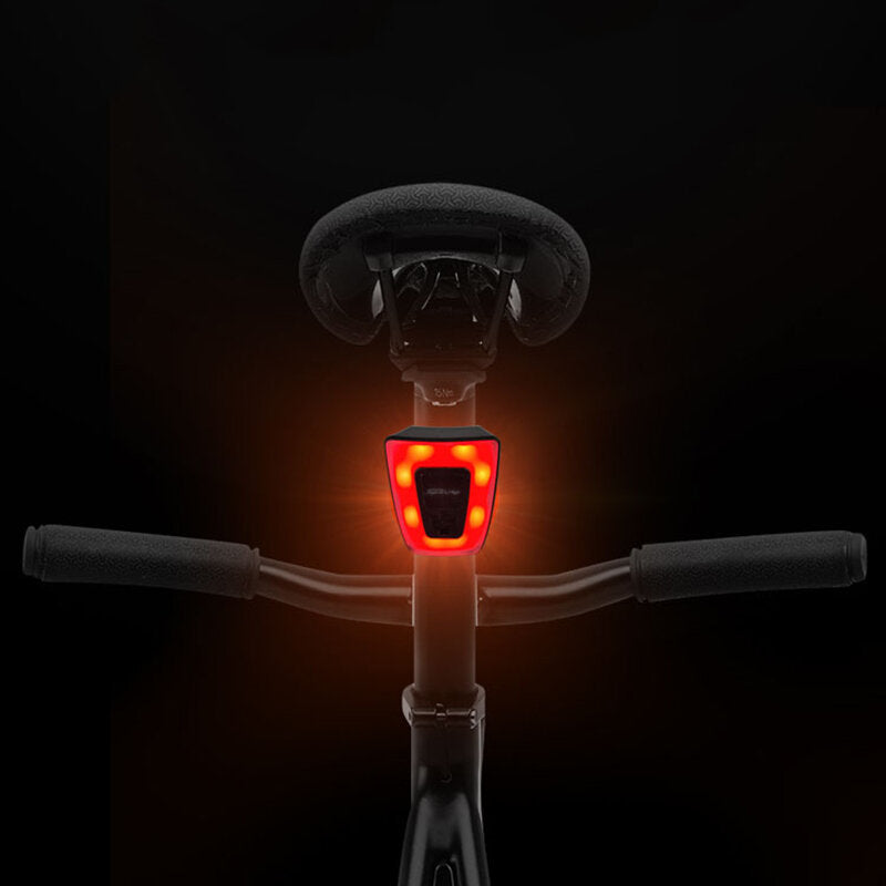 High Brightness Waterproof USB Charging Multifunction Mountain Bike Road Bike Helmet Lights Bicycle Taillight