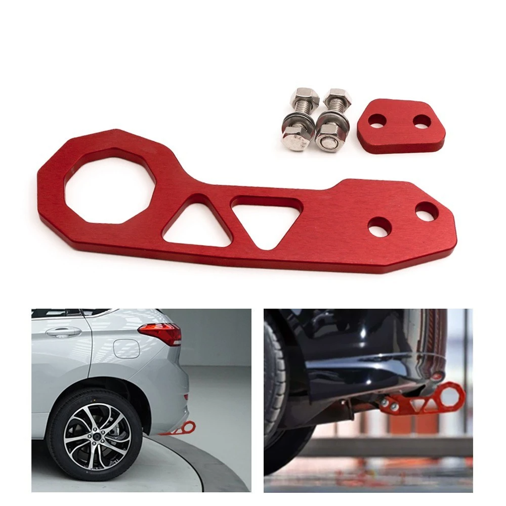 Universal Aluminium Alloy Car Rear Tow Hook Auto Fashionable Practical Racing Trailer