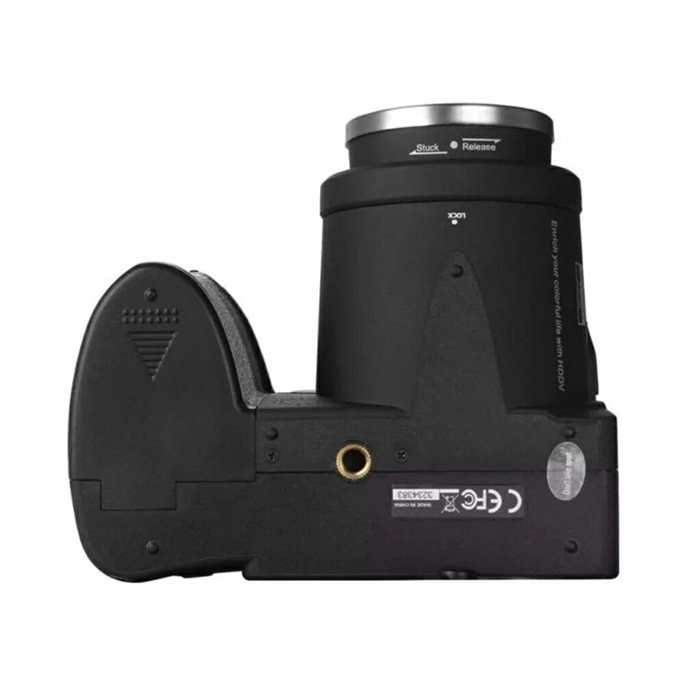 Digital Camera 33MP Auto Focus 24X Zoom HD 1080P Professional DSLR Camera Telephoto Lens Wide Angle Lens Appareil Photo Bag with LED Spotlight