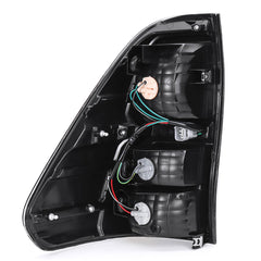 Car Rear Left/Right Tail Brake Light Assembly With Wiring Smoke Black