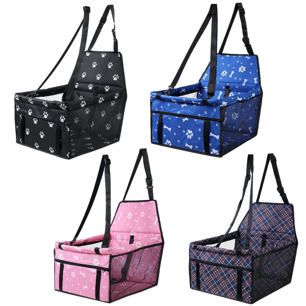 Pet Dog Car Hanging Mesh Bag Waterproof Cat Puppy Seat Safe Holder Pad Mat Outdoor Safety Seat Travel Mesh Hanging Bag