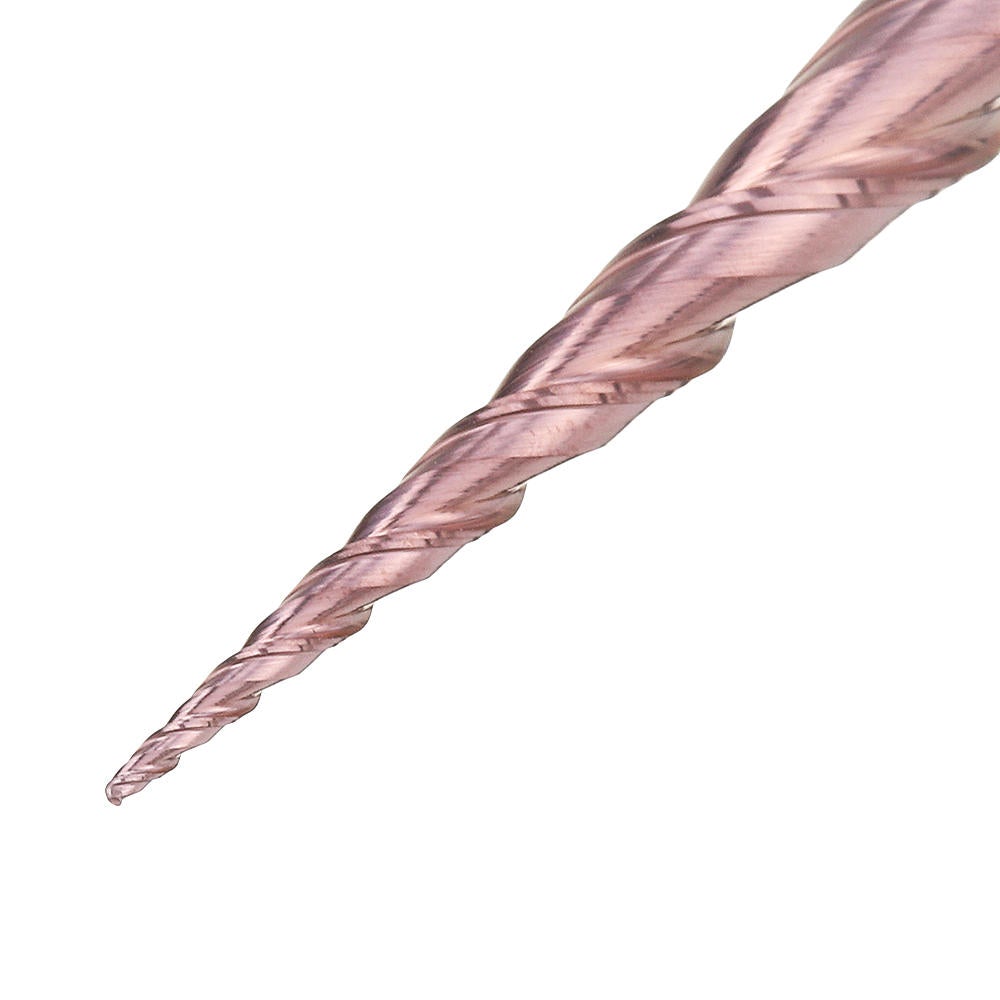 2 Flutes R0.5/ R1.0 *47*D8*85 Taper Ball Nose End Mill HRC50 Milling Cutter