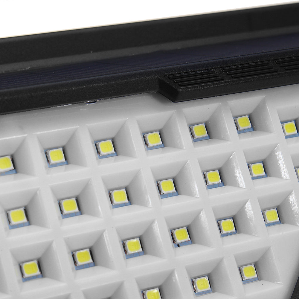 Waterproof 136 LED Solar Light PIR Motion Sensor Wall Lamp 3 Modes Dimmable Outdoor Garden Lamp 