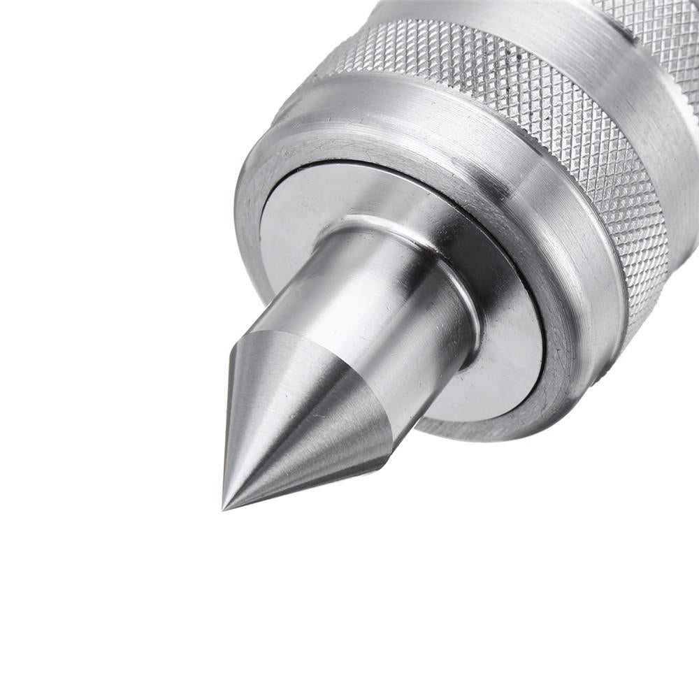 0.02 Inch CNC Precision Steel Lathe Live Center Taper Tool Triple Bearing