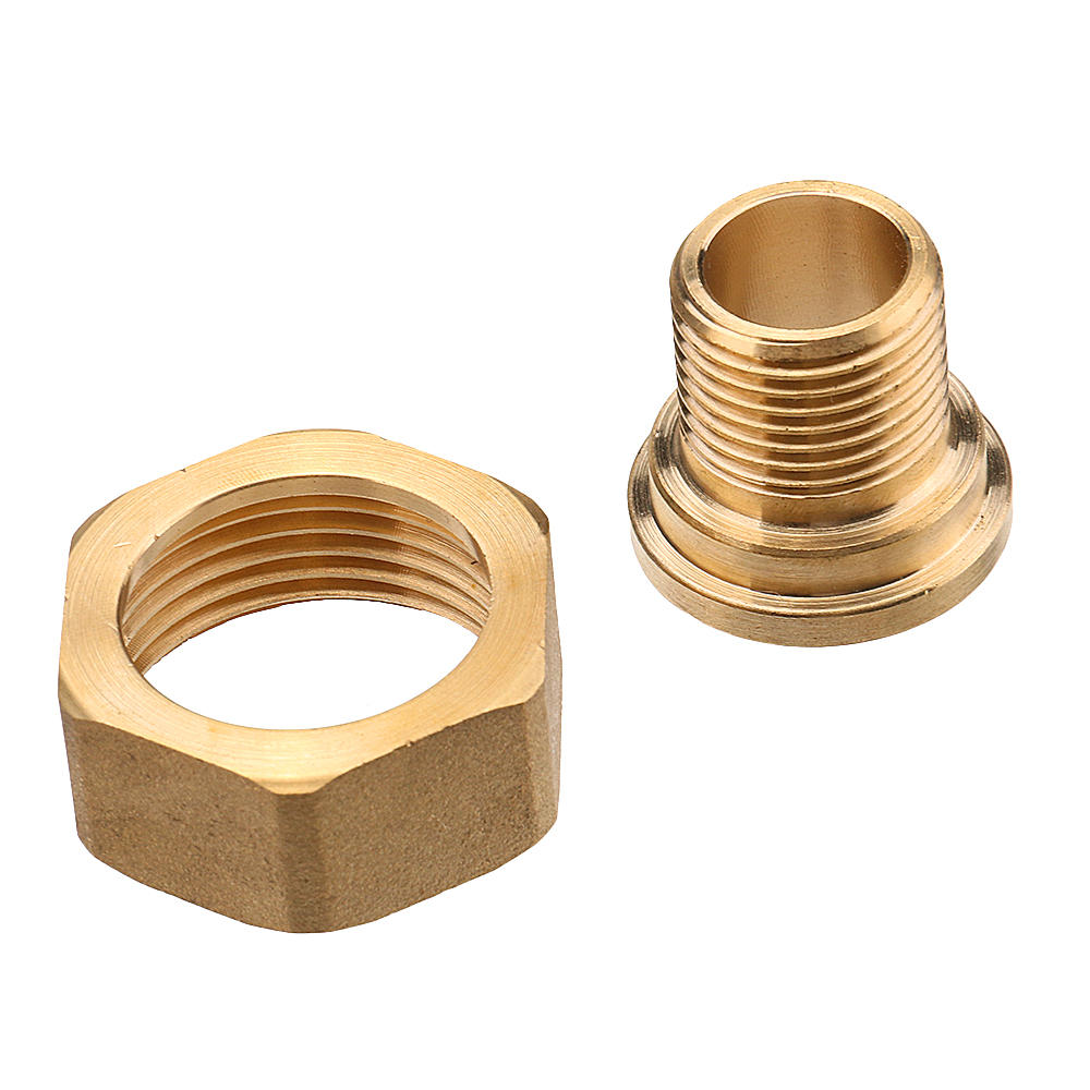 Water Pre Filter System 3/4" & 1" Brass Mesh Prefilter Purifier w/ Reducer Adapter