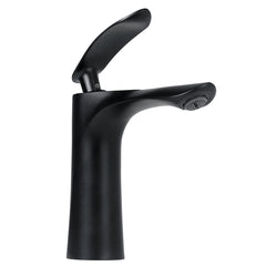 Copper Matte Black Bathroom Basin Faucet Kitchen Sink Cold/Hot Mixer Tap Single Handle