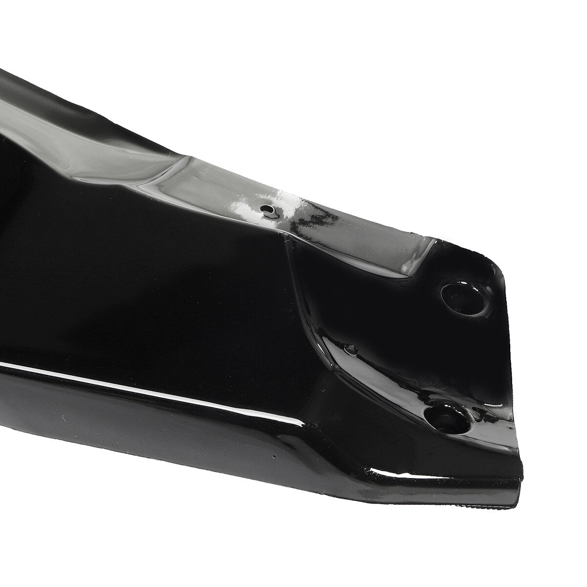 Painted Bright Black Front Bumper Lip Chin Spoiler Splitter For Nissan Sentra 2020 2021