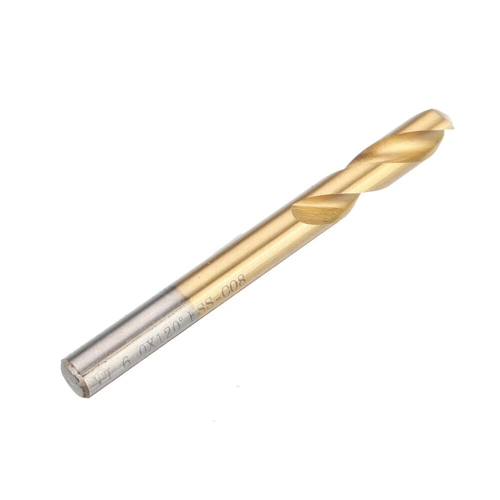7pcs 3-12mm Spot Drill 120 Degree Titanium M42 Cobalt Chamfer Drill Location Center Bit Guide Chamfering Tools