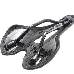 3K Full Carbon Fiber Saddle Ultralight Breathable PU Leather Bicycle Seat Mountain
