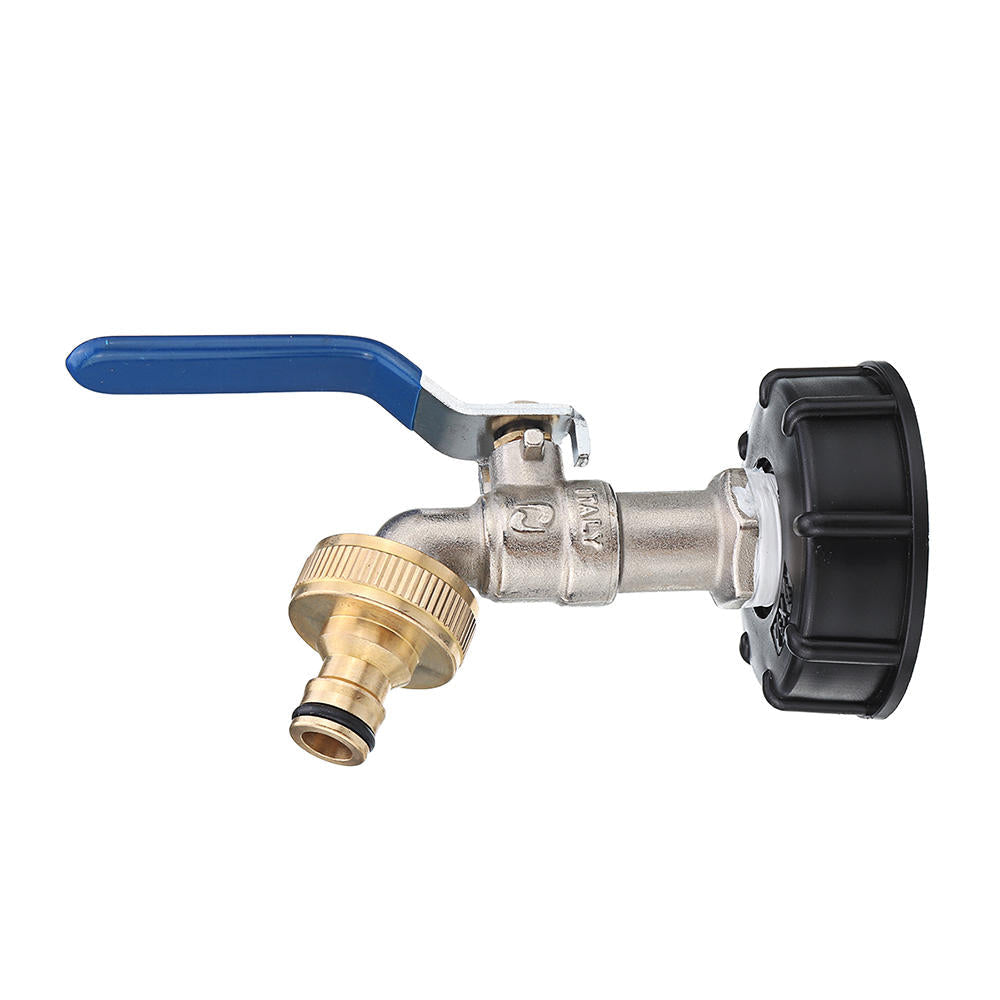 Faucet Tank Drain Adapter to Brass Garden Tap with 3/4'' Nozzle Hose Thread Outlet Connector Valve Fitting Parts for Home