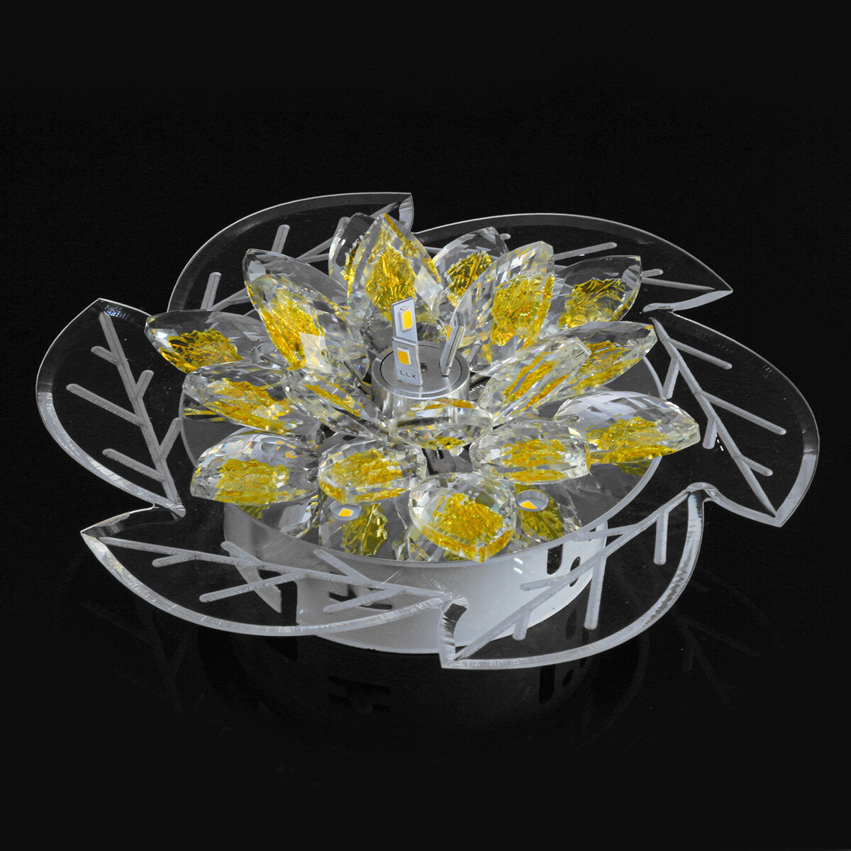 7.9" 20cm 5730 LED Crystal Ceiling Light Fixture Pendant Hallway Chandelier Lamp