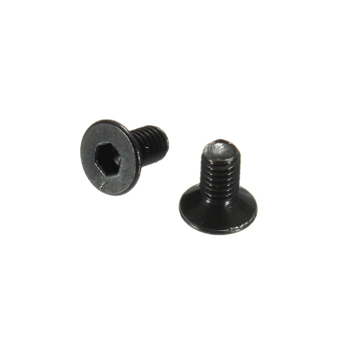 M3CH4 100Pcs M3 Carbon Steel Countersunk Hex Socket Screw 6-20mm Flat Head Hex Screw Metric