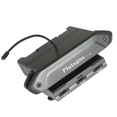 Multi-functional Acoustic Guitar Pickup Sound Hole Pickup with Volume/Bass/Middle/Treble Controls Phase Switch
