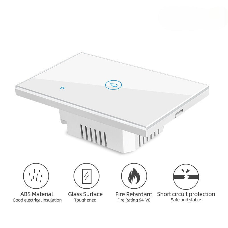 Smart Boiler Water Heater Switch 240V Smart Home Remote Control US 20A Boiler Switch Via APP Works With Alexa
