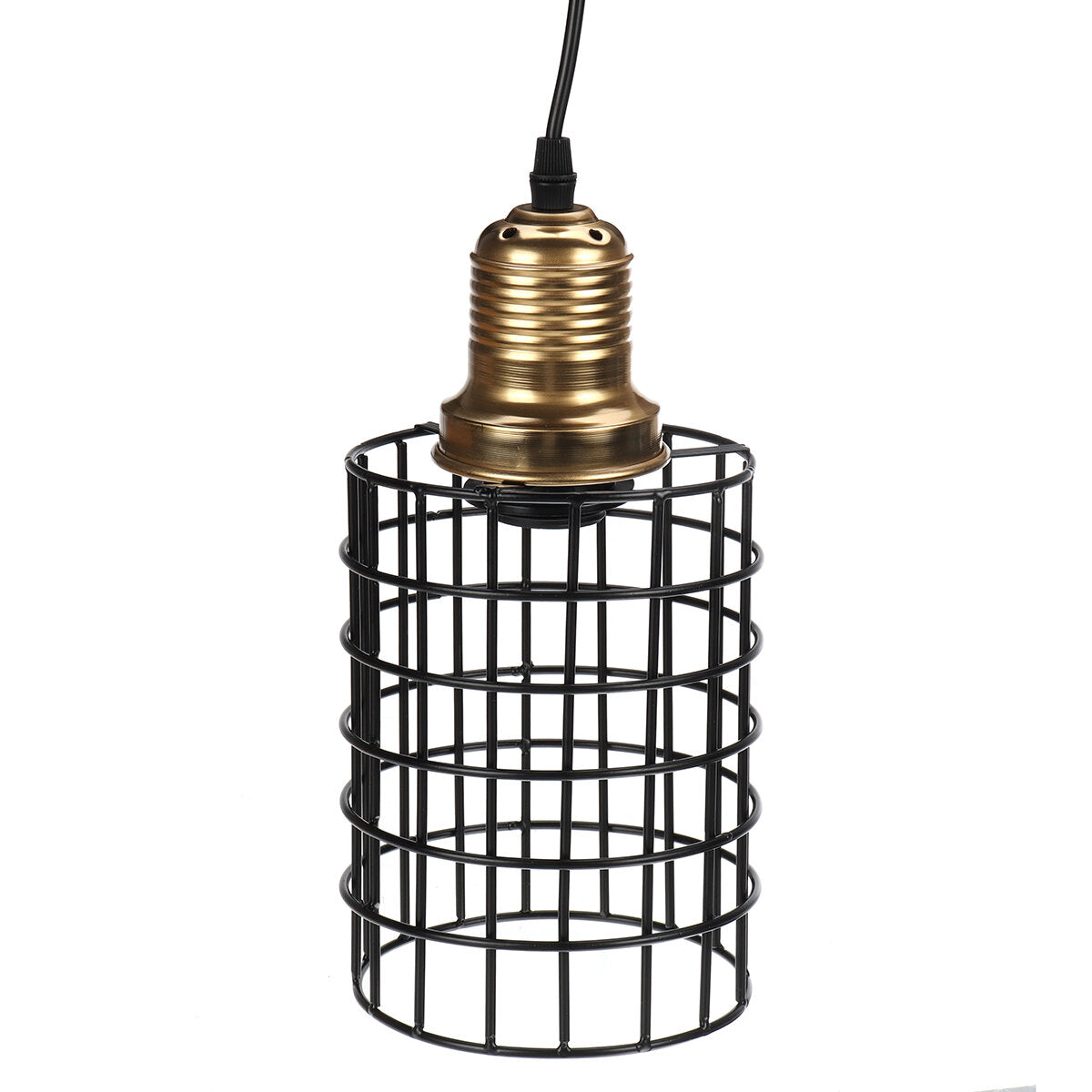 Plug-in Iron Pendant Light Ceiling Lamp Hallway Bar Restaurant Corridor Fixture Chandelier Decor