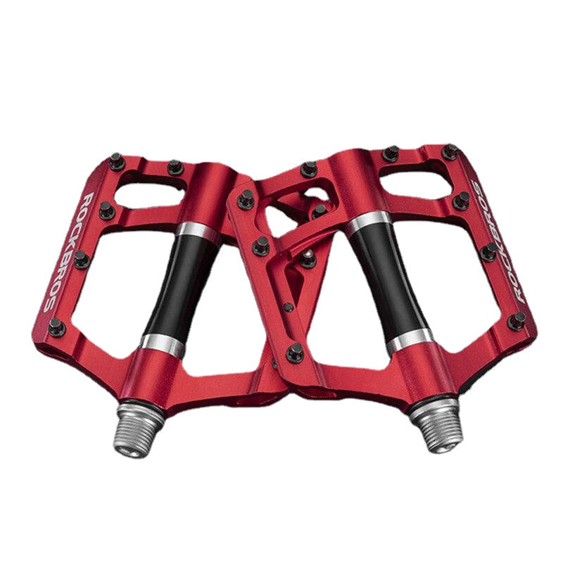 Bike Pedals Flat Aluminum 9/16" Non-Slip Sealed Bearing Cleats Alloy