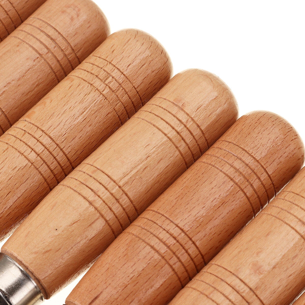 12Pcs Wood Carving Spoon Cutting Chip Hook Set Kit Wood Carving Whittling Tools