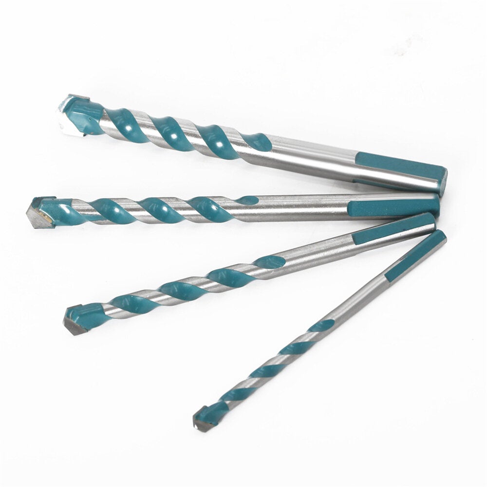 4/5pcs Tungsten Steel Overlord Drill Electric Hammer Multi-function Bit Triangle Hole