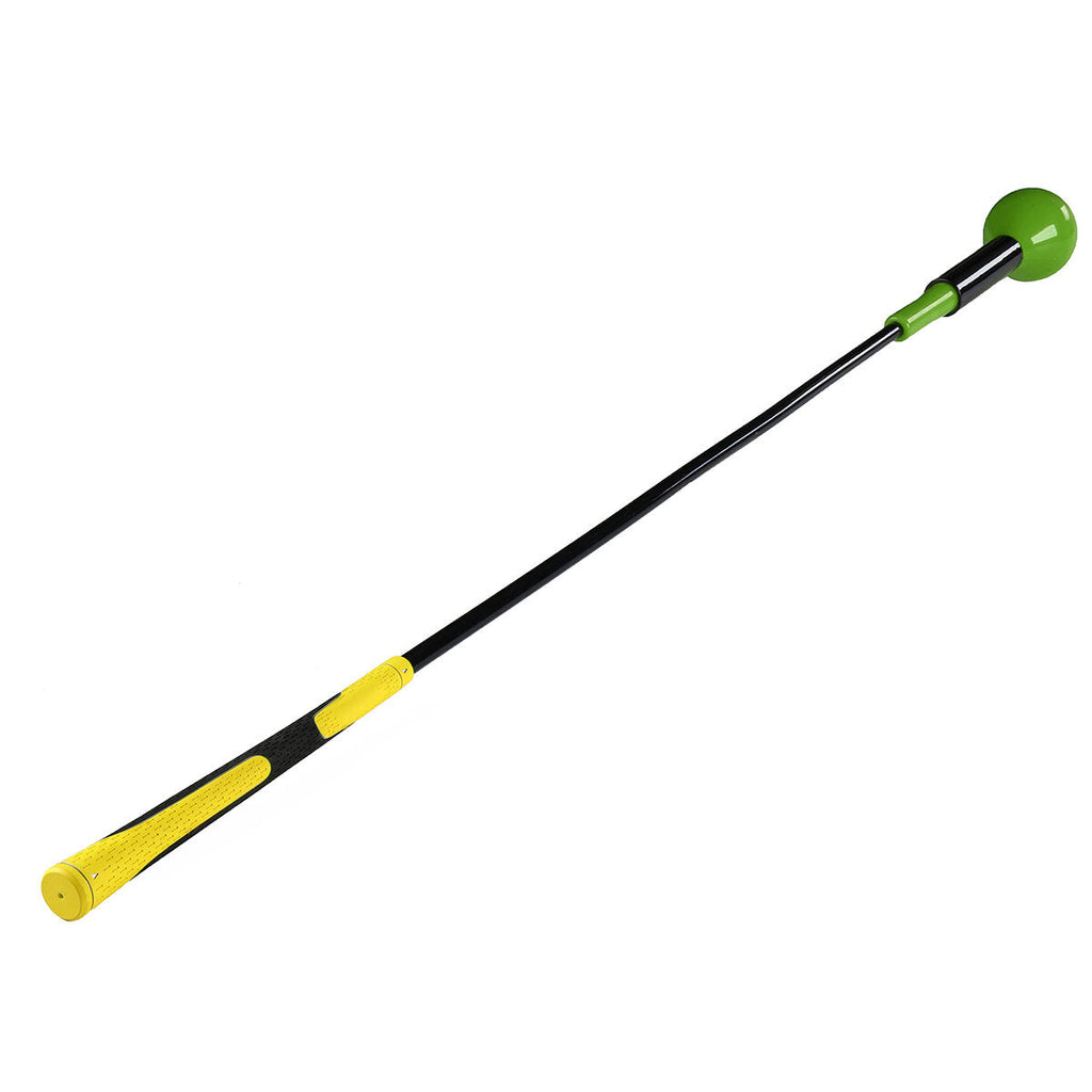 48" Golf Swing Trainer Aid Stick Glass Fiber Power Strength Tempo Sport Practice Flex Top Warm-up Stick