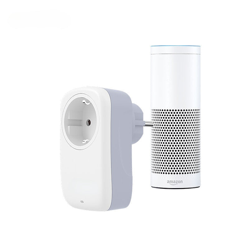 EU Smart Wifi Socket Wireless Voice Control Switch Plug Night Light Timer Work With Alexa Google Home Siri For Smart Home Automation