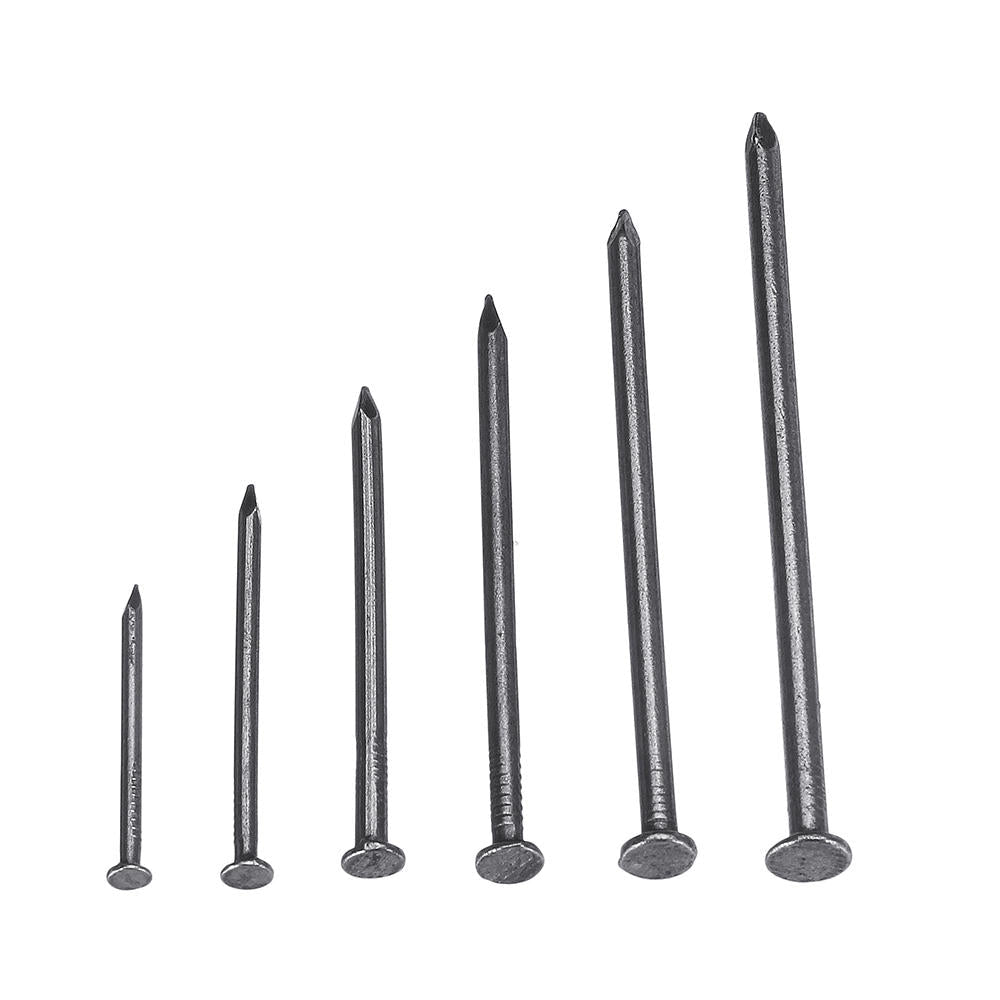 150pcs Hardware Nail Assortment Kit Repair Tool Woodworking Cement Wall Iron Metal Nails 3/4/5/6/7/8cm