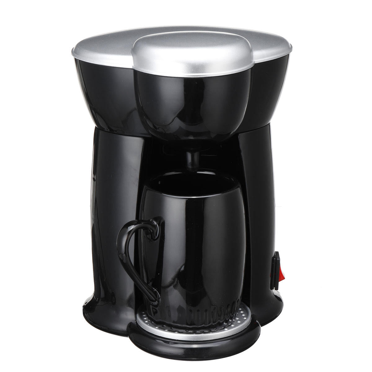300W Mini Single Cup Drip Coffee Machine Makers Electric Automatic Espresso Machine