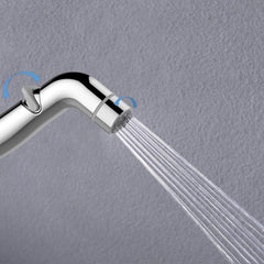 Dual Purpose Bidet Airbrush Set Plastic ABS Electroplating Toilet Companion Flusher Nozzle