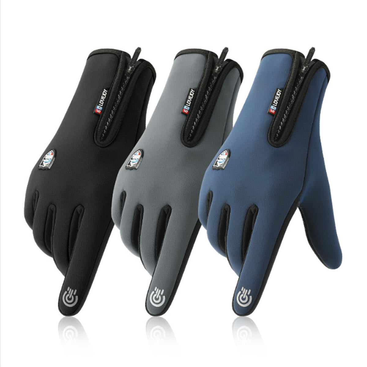 Winter Warm Thermal Gloves Non-slip Cycling Touchscreen Windrproof Waterproof Bike Glove