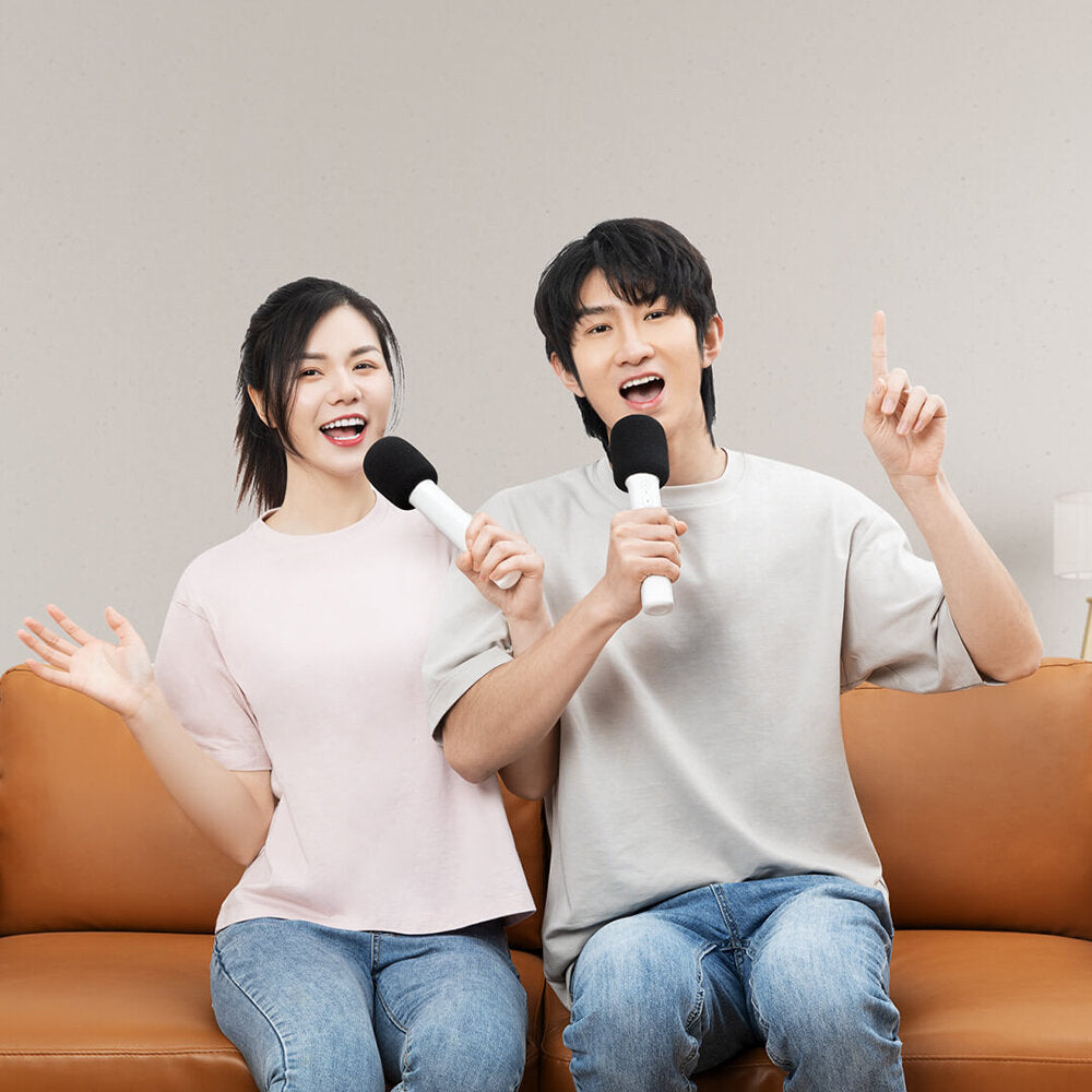 Karaoke Microphone Wireless Dual Suitable for Xiaomi TV Al Bel Canto Professional Core Long Battery Life
