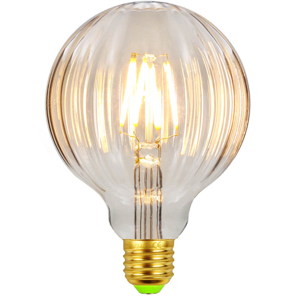 2700K E27 4W Amber/Transparent Glass LED Incandescent Light Bulb Edison Bulb Filament Lamp Retro
