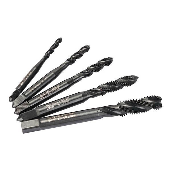 5pcs M3 M4 M5 M6 M8 Nitride Screw Tap Metric Spiral Hand Thread