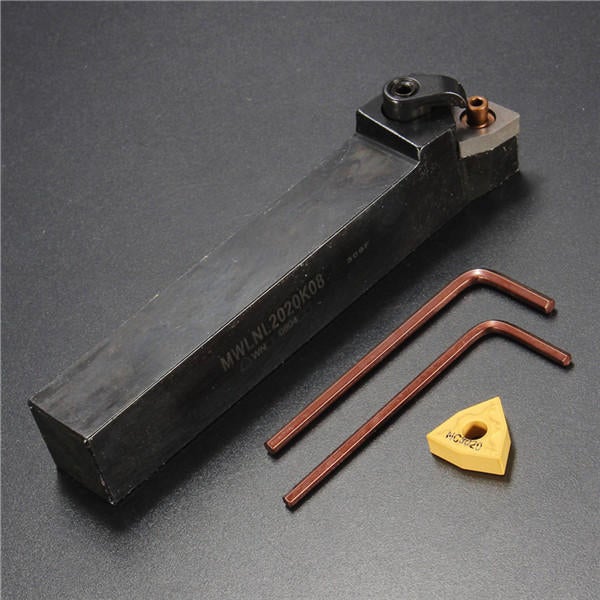 Lathe Tool Indexable Turning Tool Holder 95 Degree with blade and wrench